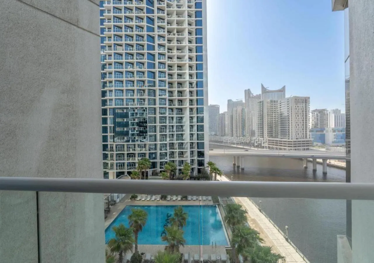 Appartamento Bespoke Holiday Homes - Luxurious Studio In Damac Maison Prive Dubai